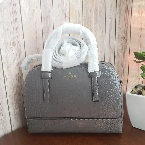 Kate Spade Small Felix Exotic Satchel